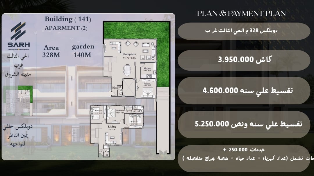 اسكن واستثمر في ارقي مناطق الشروق