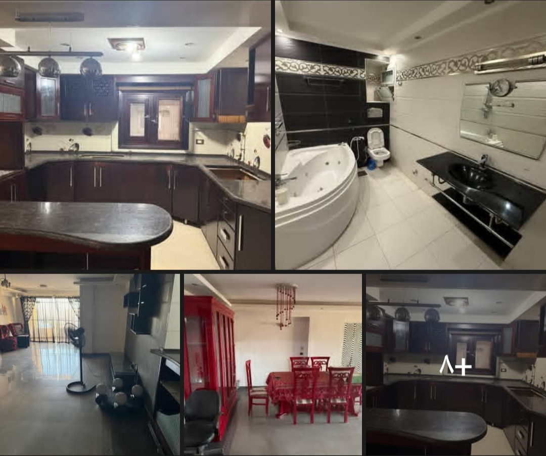 شقة سكنية مميزة في زهراء المعادي - الشطر السادس! 🌟 ​شقة 180 متراً (الدور التاسع)امامي بحري مش محتاجة تكييف 